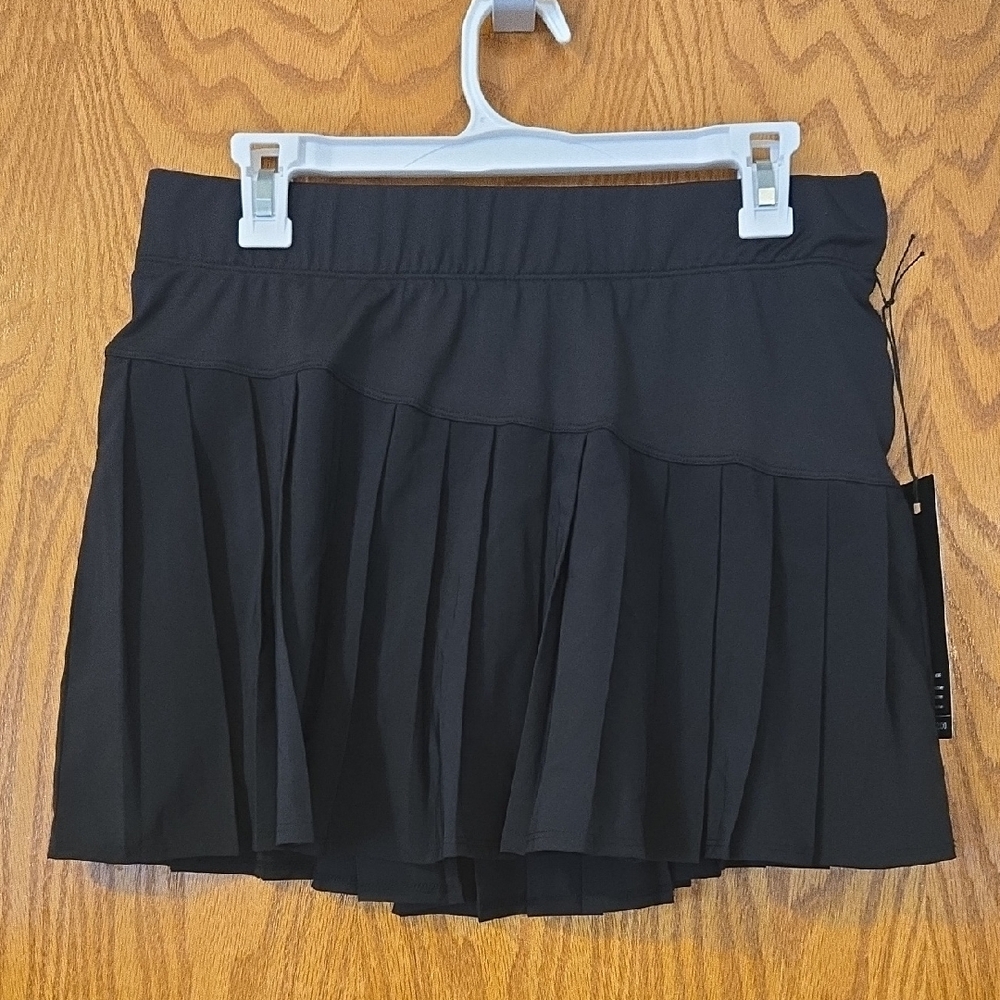 Black Pleated Skort By Kyodan. Medium